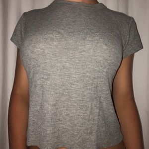 Brandy Melville grey shirt